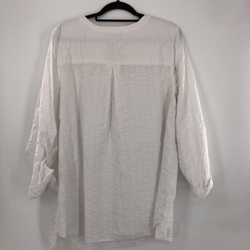 1x l/s v-neck top