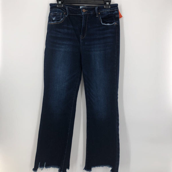 9/29 frayed jeans