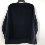 M l/s sherpa side zip sweatshirt