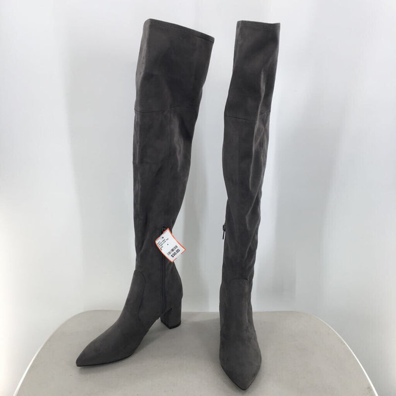 8 heel over the knee boots