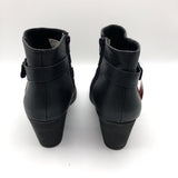 11 Strappy buckle ankle boot