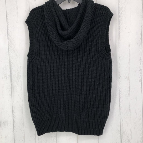 S Hooded sweater vest