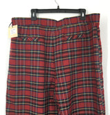 3X Plaid wide leg pNT