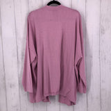 3X Open front cardigan l/s