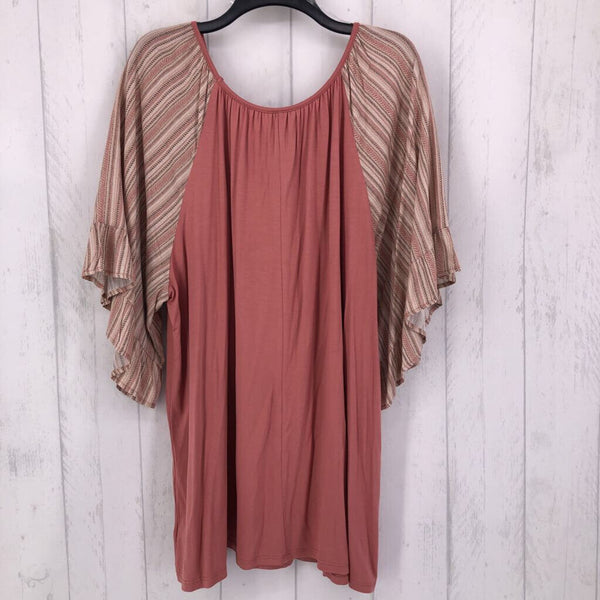 XXXL Ruffle slv tunic