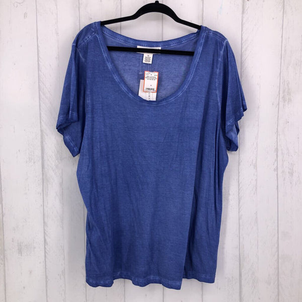 R48 3X Scoop neck s/s tee