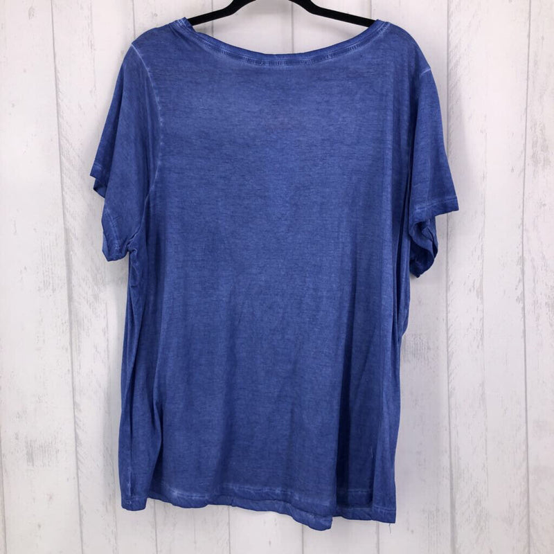 R48 3X Scoop neck s/s tee