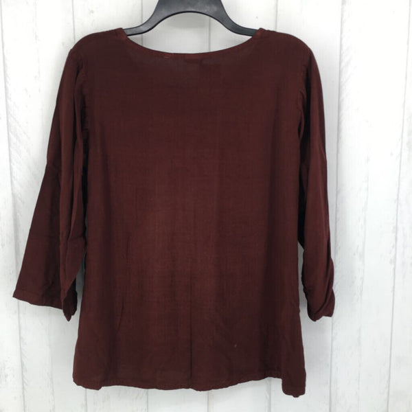 2(S) Velvet heart 3/4 slv top