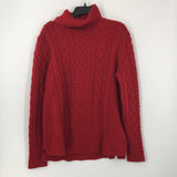 XL Cable knit t-neck sweater