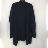 L Long open front cardigan