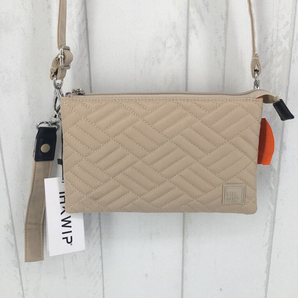 quilted crossbody/wristlet