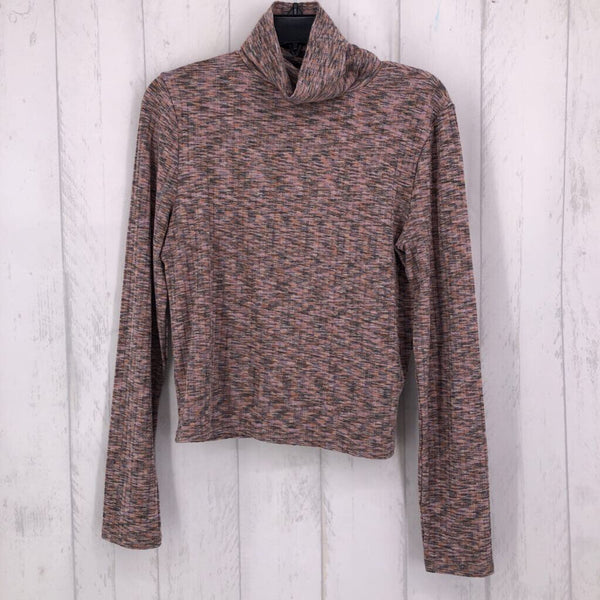 XL MArled t-neck l/s