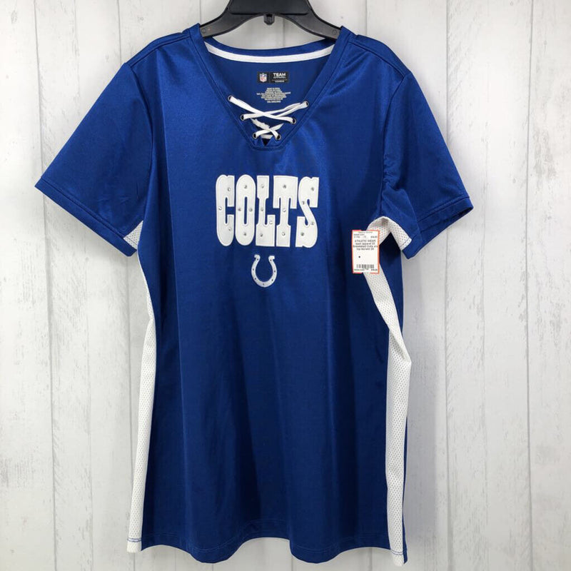 2X Embelished Colts s/s top