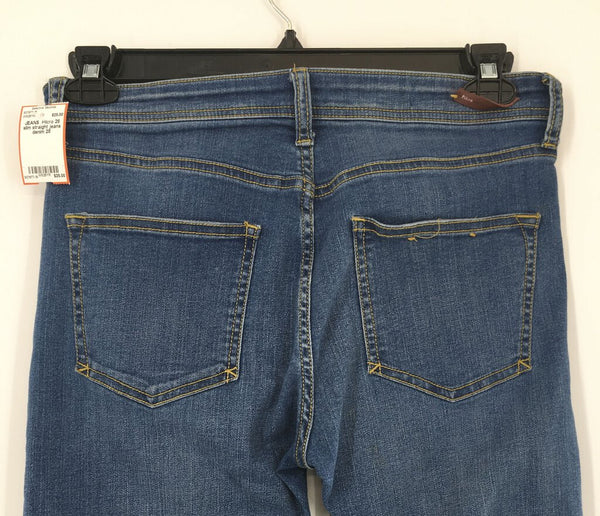 28 slim straight jeans