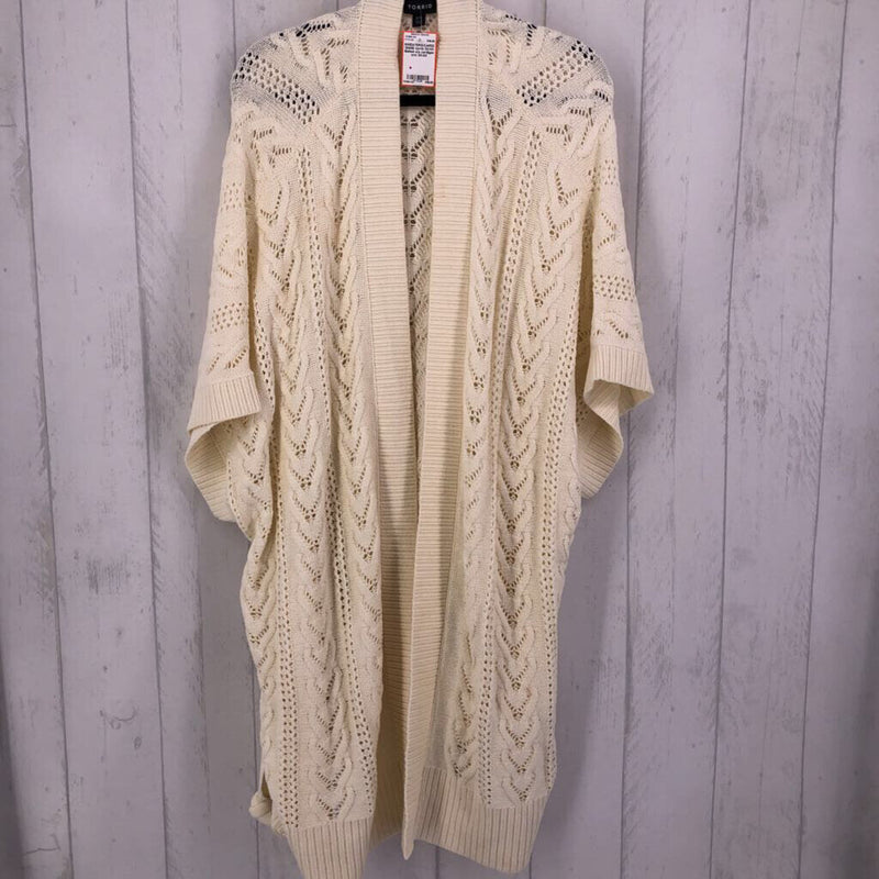 3X/4X Belted s/s cardigan