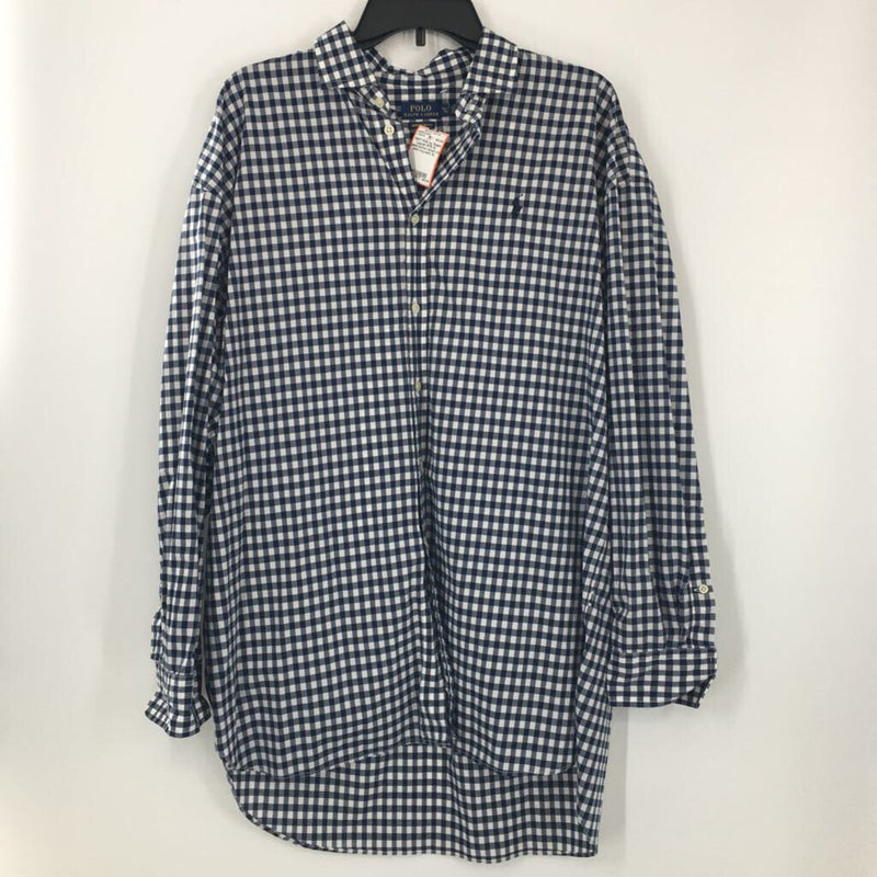 R79 XL plaid button down l/s shirt