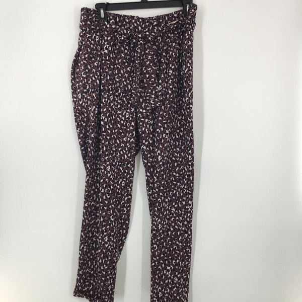 00(10) animal print pants