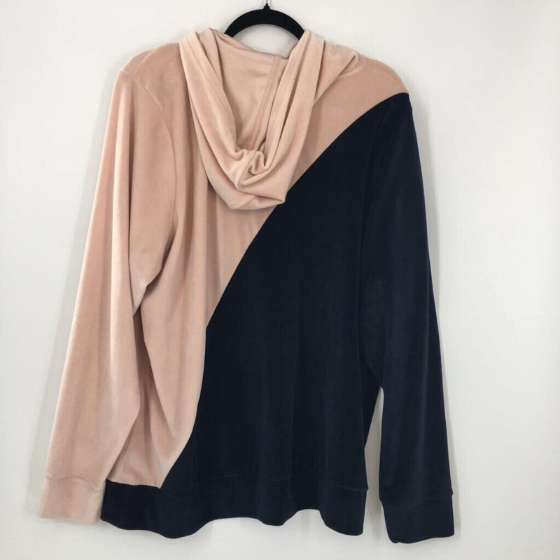 3 l/s color block pull over