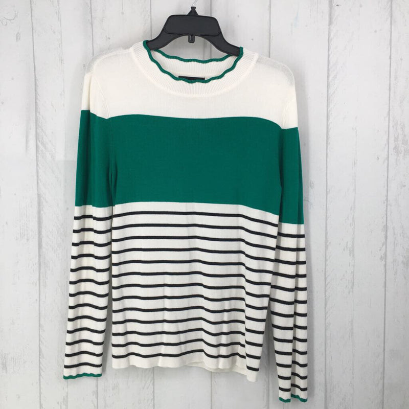 R44 L stripe sweater