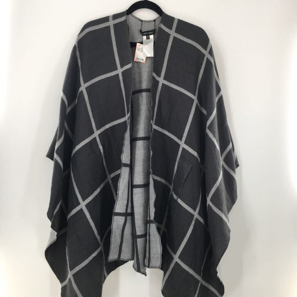 XL/1x plaid wrap