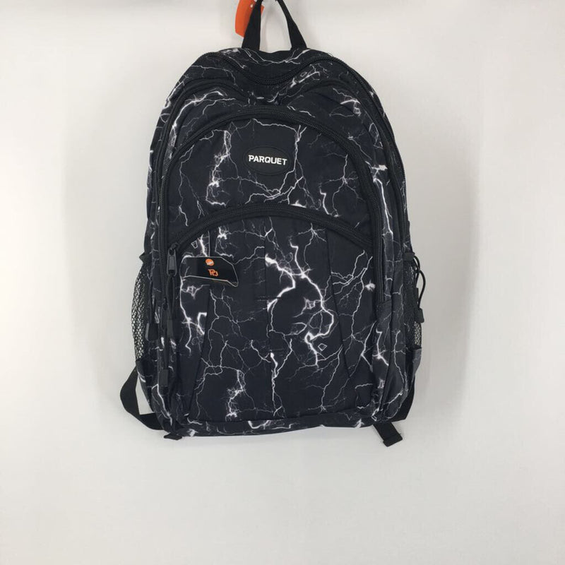 lightning pattern backpack