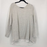 OX Layered hem l/s top