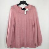 R69 L back tie l/s sweater