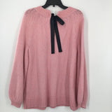 R69 L back tie l/s sweater