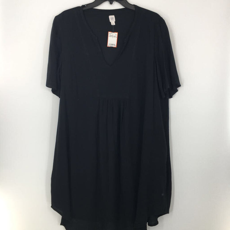 L V-neck s/s dress