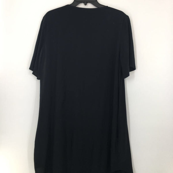 L V-neck s/s dress