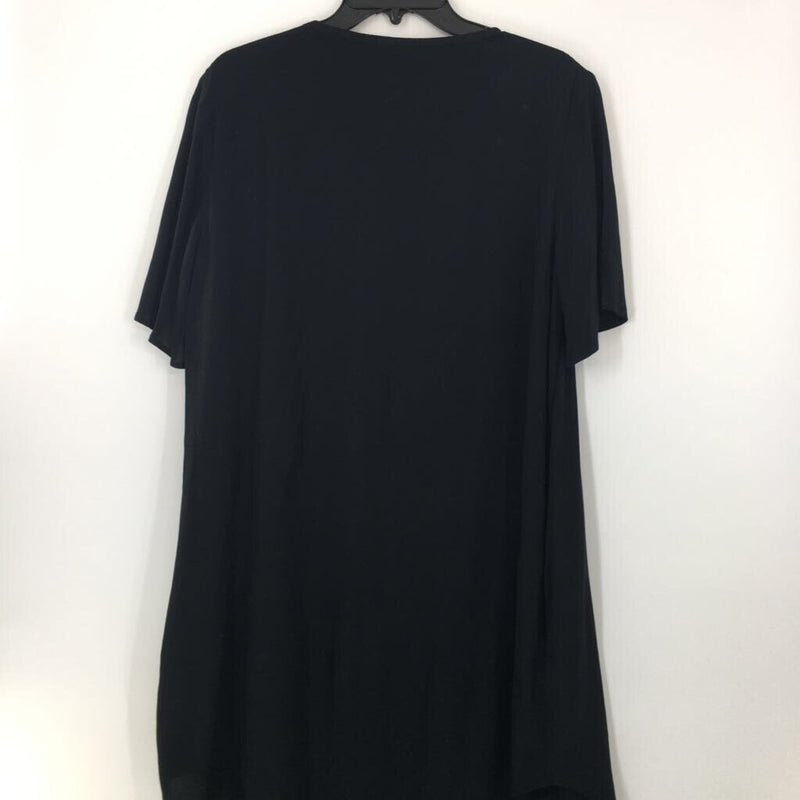 L V-neck s/s dress