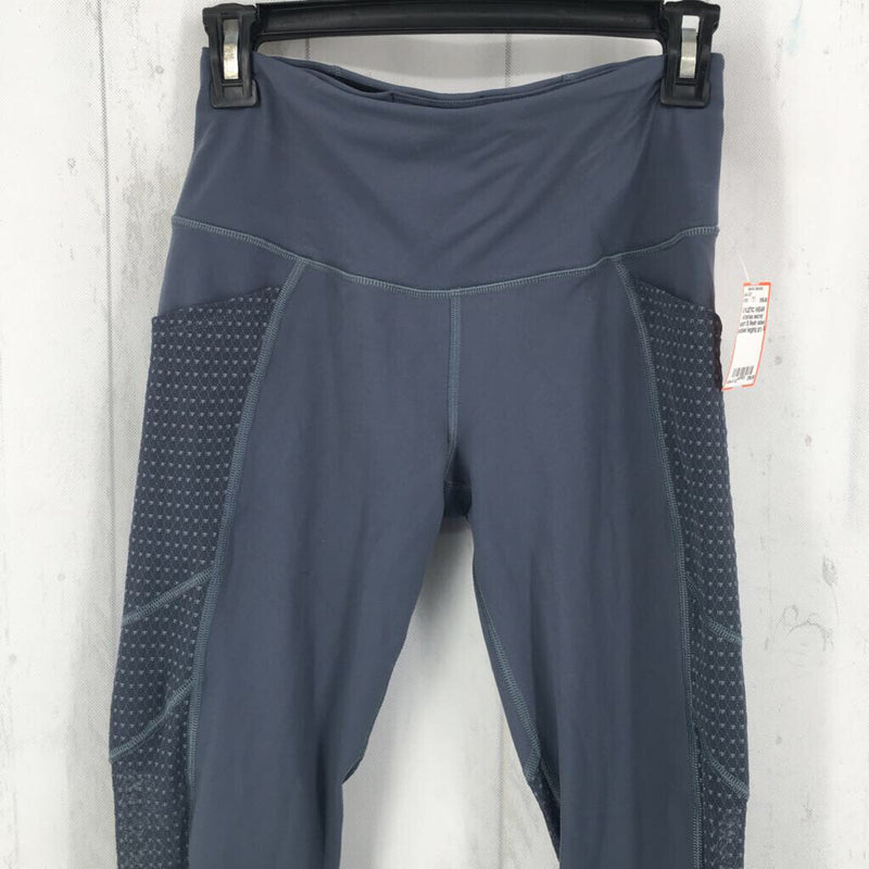 S Mesh sided pocket legging