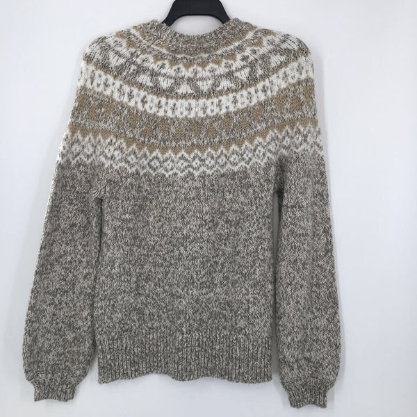 R75 L l/s fair isle sweater