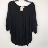 6 V-neck dolman slv top