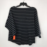 O/S Striped poncho