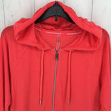 L zip up jacket w/ hood