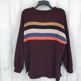 XS/S l/s stripe sweater