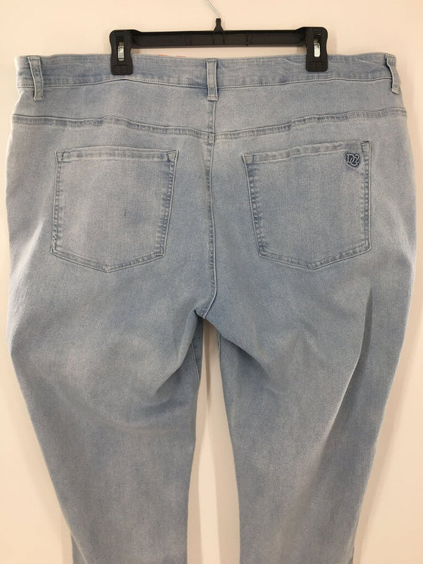 2X Pull on stretch jeans