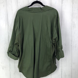 3X Button down l/s top