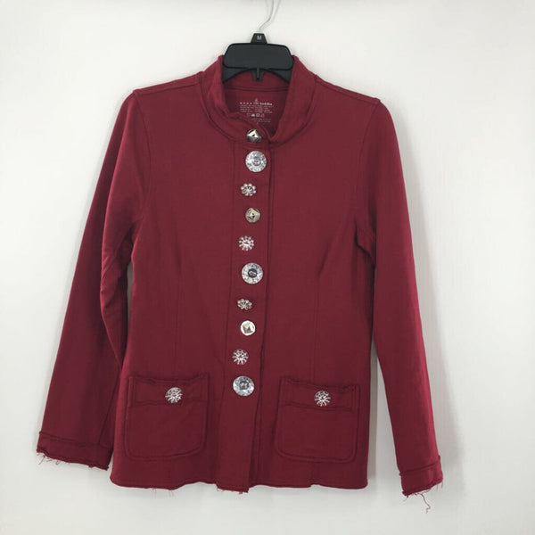 S Rhinestone button jacket