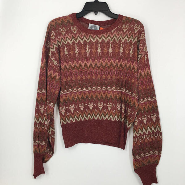 L Shimmery sweater