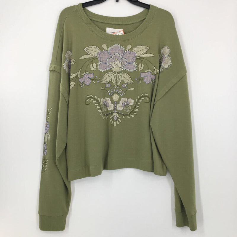 L Embelished sweatshirt