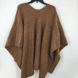 O/S Recycled poly poncho