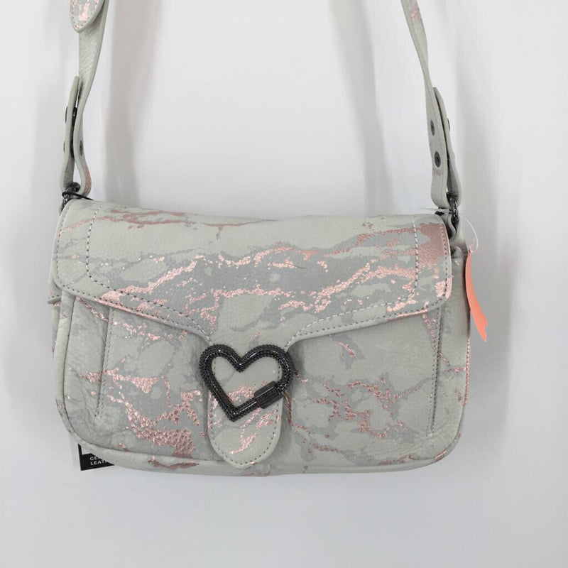 R258 heart flap crossbody