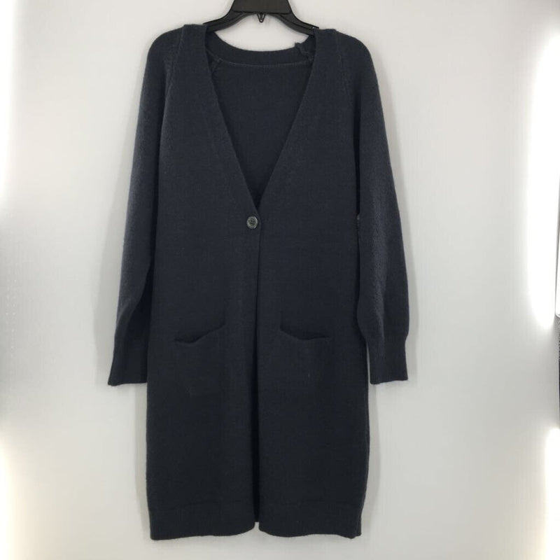 O/S Single button cardigan