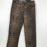 8 Leopard print jeans