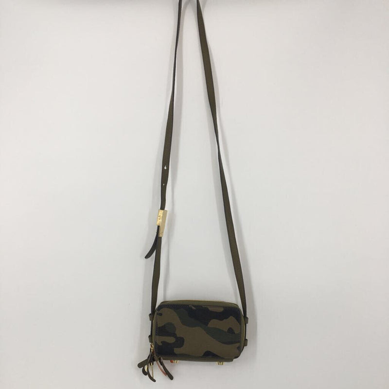 camo double zip wallet crossbody