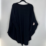 O/S Bateau neck dolman slv sweater