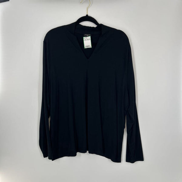 3X V-neck l/s top