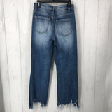 13 Raw hem flare jeans